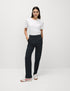 Marks & Spencer "Woven Straight Leg Trousers with Stretch"